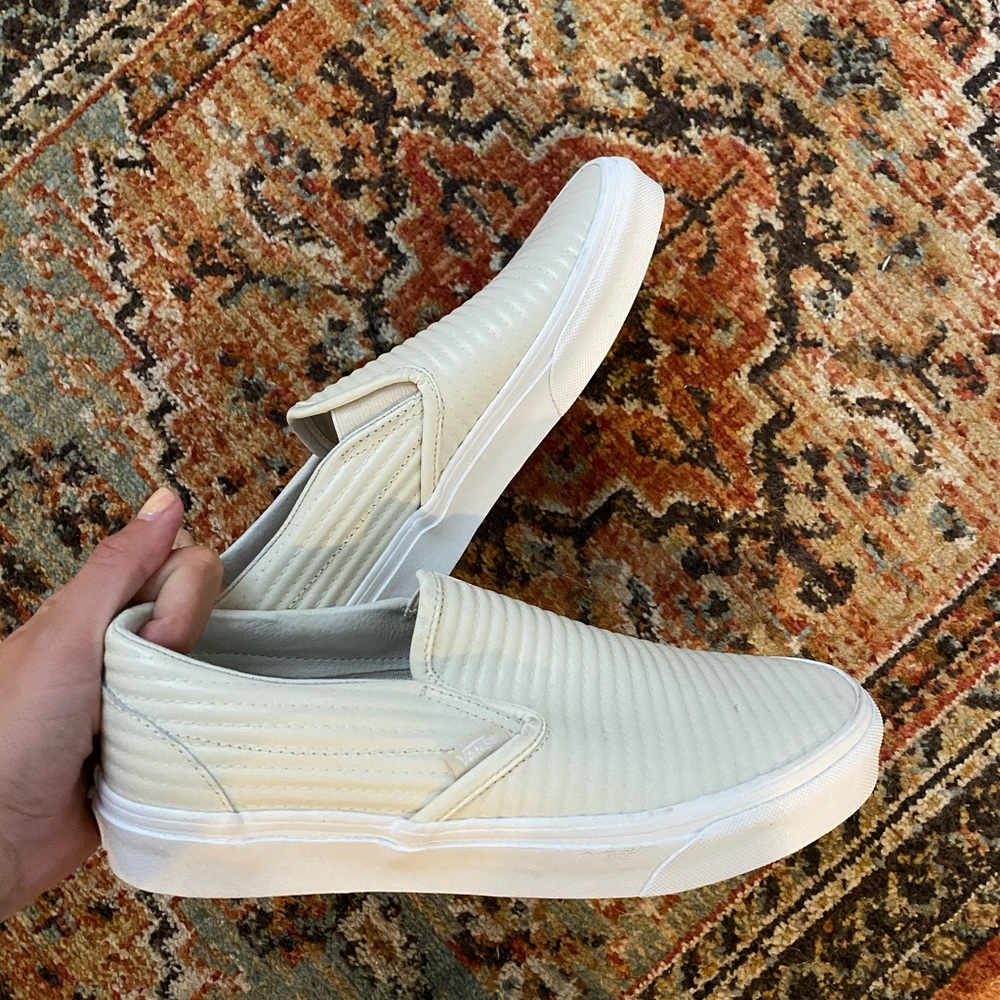 All White Vans!